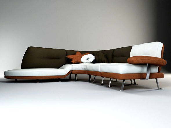 Quality 3dmodel of modern sofa Lord. IL Loft