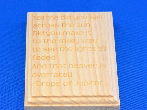 Wooden block by morganpsiuk