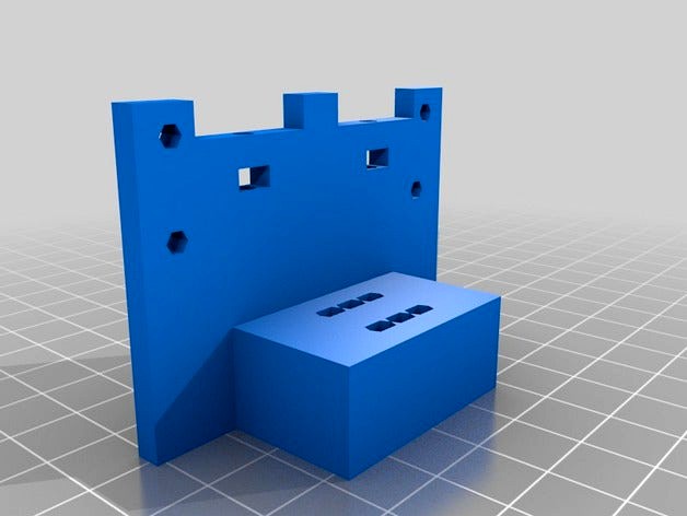 Dr.RobotLabs Microarray Quill Pin OpenScad Library by htsrjdrouse