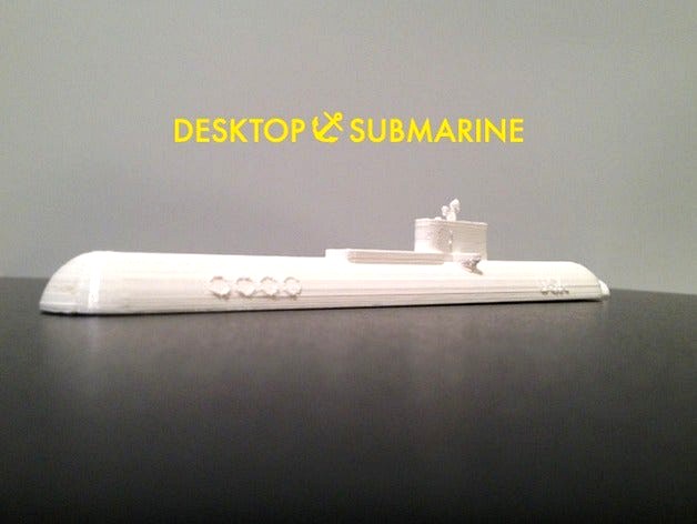Desktop Submarine by ibudmen