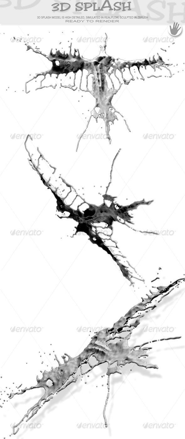 HD Abstract Water Paint Liquid Splash 30