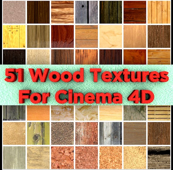 51 Wood Materials For Cinema 4D