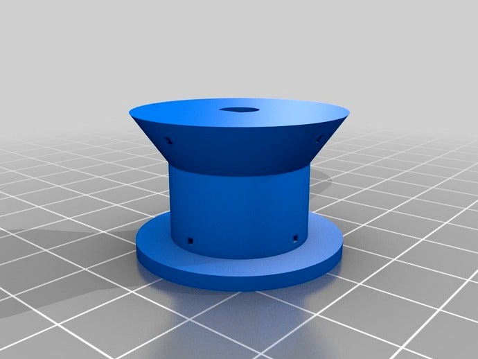 Polargraph DrawBot Spool v2 by MakerBlock