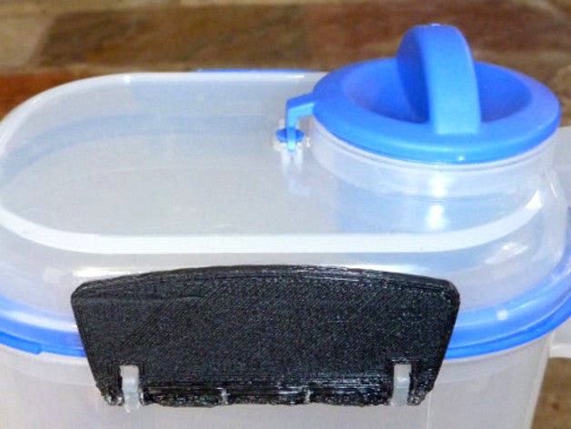 Replacement sistema food storage container clip by PandPP
