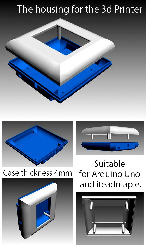 The housing for the 3d Printer