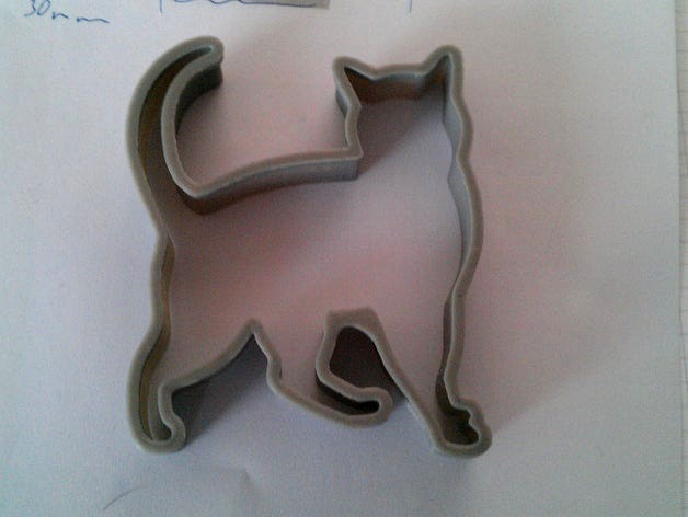 Cat Cookie Cutter by Roughi