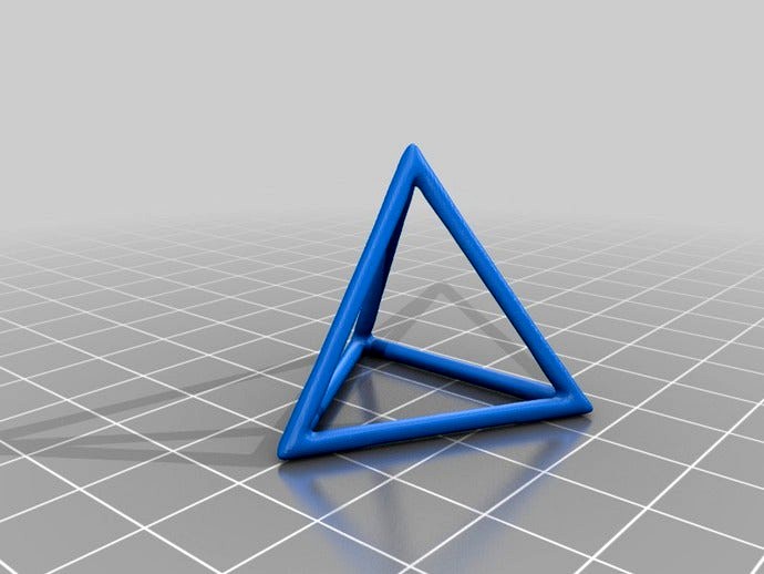 Wireframe Triangle by unusualshark