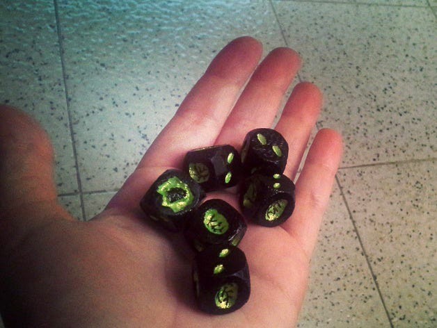 Dice for Zombies by Beatrice1975