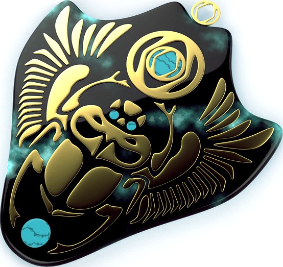 Scarab amulet
