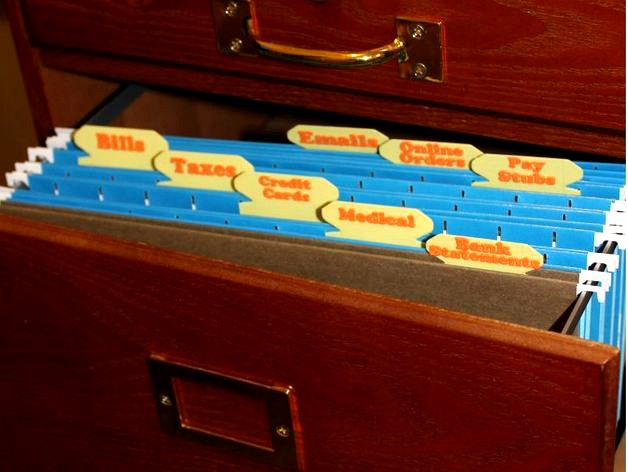 File Folder Labels by infinityplusplus