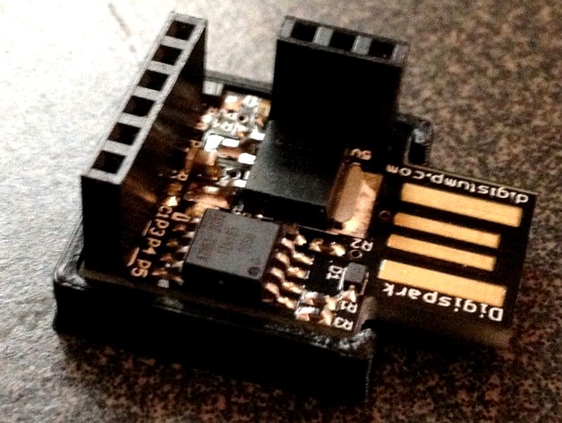 Digispark Board Holder/Protector by UechiMike