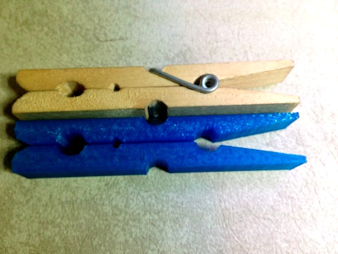 Clothes pin by Bagelturf