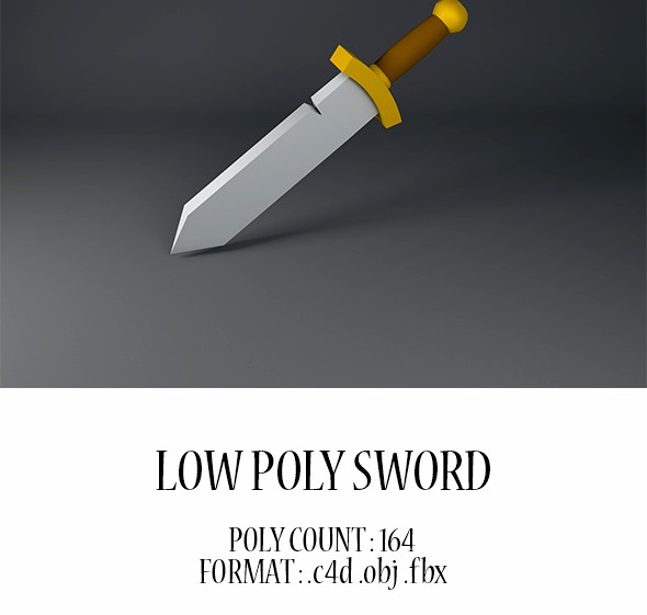 Low Poly Sword