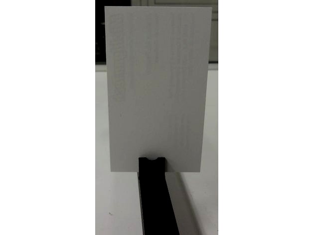 Screen holder for OpenBeam Optical Rail by jpearce