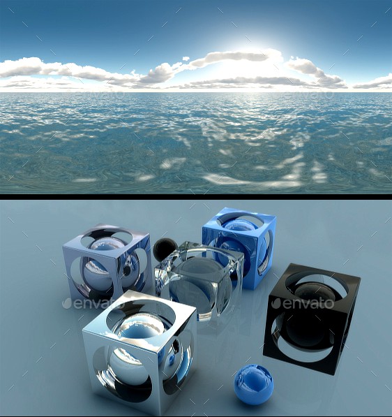 Ocean Bright Day 6 - HDRI