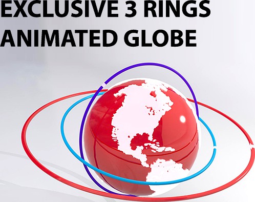 Exclusive 3D Globe Model