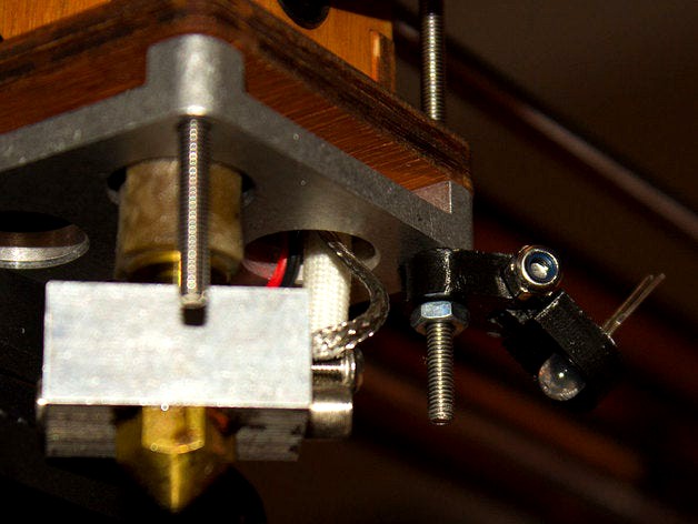 Printerhead LED Mounting hinge by
