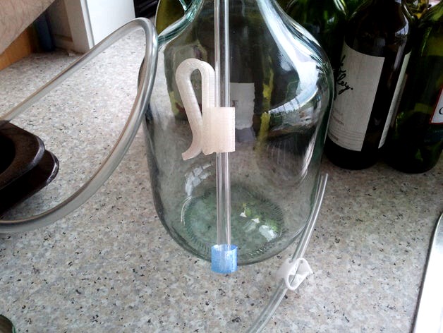 Winemaking siphon parts by Lenbok