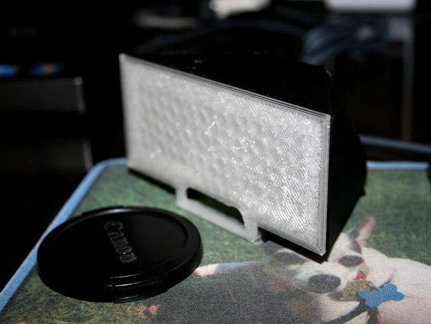SLR Flash Diffuser by QuantumConcepts