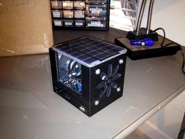 Solar Powered Stereo by OpenSourceClassroom