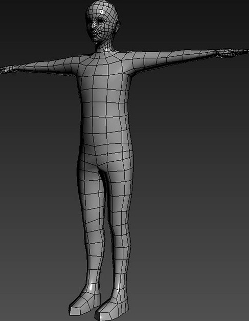 male base mesh