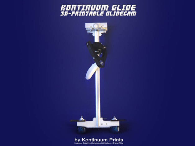 Kontinuum Glide. The 3D-printable glidecam by KontinuumLAB