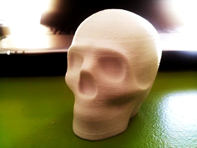 Lisa the printable skull by macouno