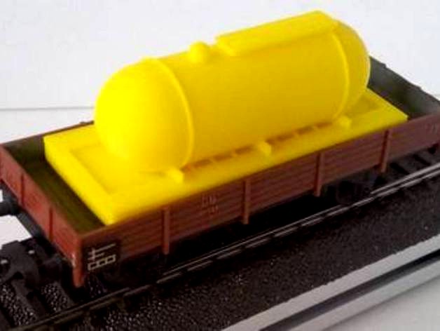 Fuel tank for HO model train by phildc