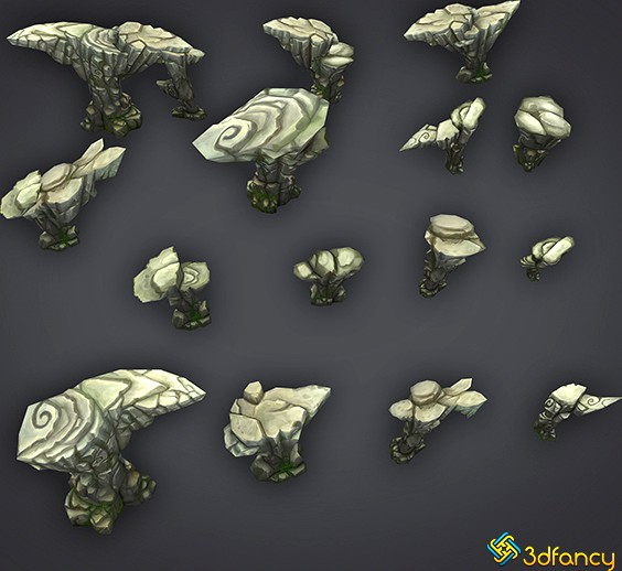 Rock Formation Pack 1