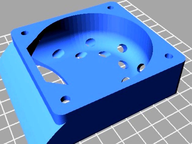 Swisscheese...  Fanduct with holes. by yzorg