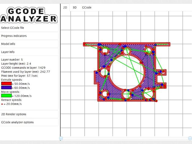 GCode Analyzer/Visualizer by hudbrog