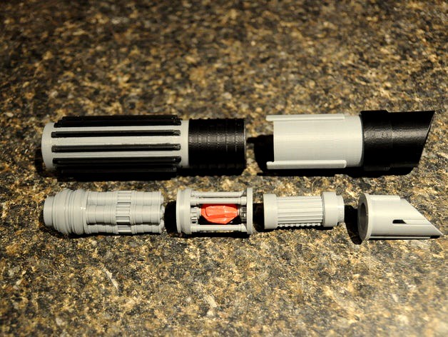 Lightsaber with internal components mega project! by sirmakesalot