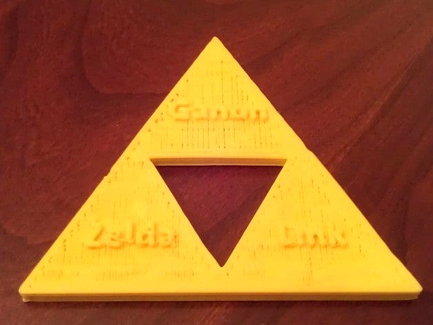 LOZ Triforce by Sprang1