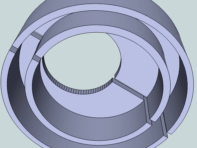 Aquarium overflow splash cap and adapter by CaptCrash