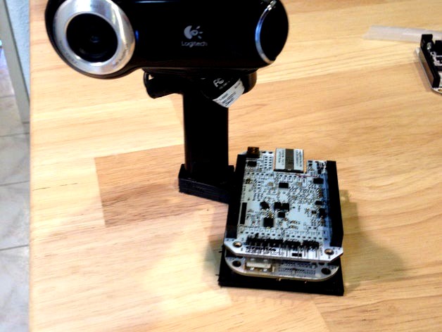 BeagleBone + Webcam holder for OpenROV by Fusion94