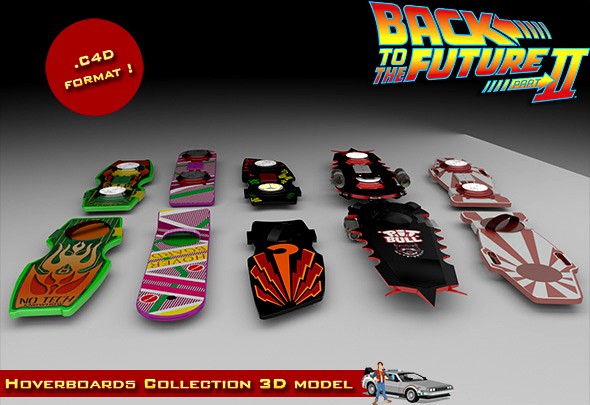 BTTF Hoverboards Collection