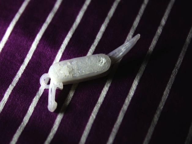 Swiss army knife Earring (movable parts) by Schorhr