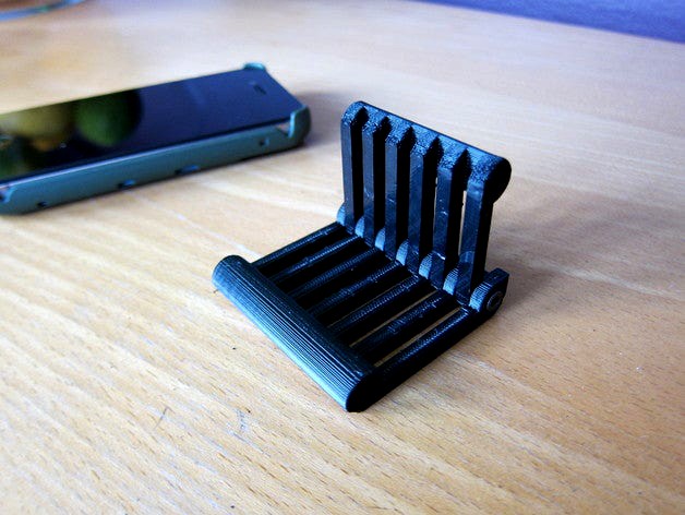 Folding mobile phone stand by gpvillamil