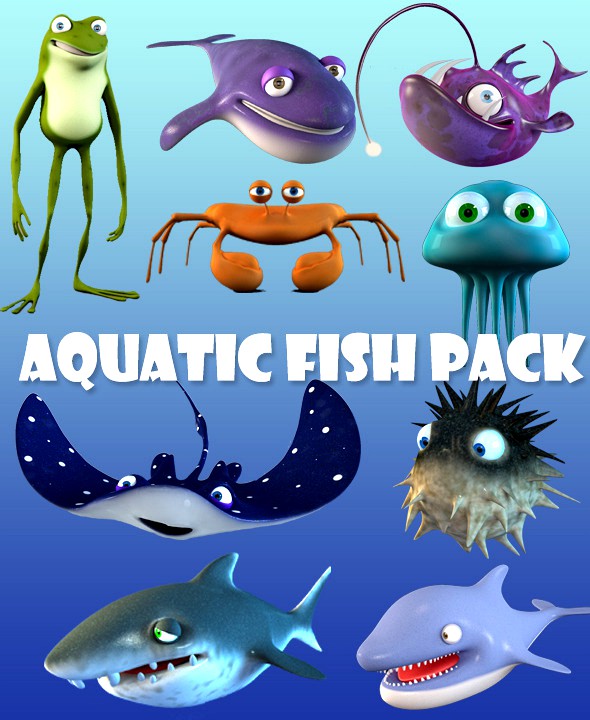 Cartoon Fish Bundle