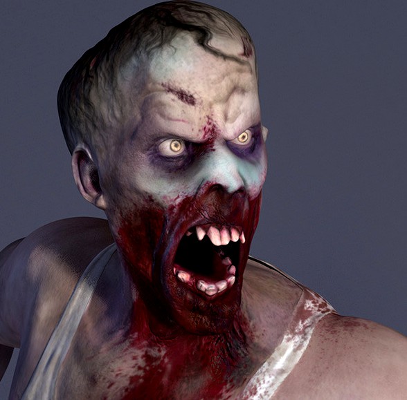Zombie Male Model