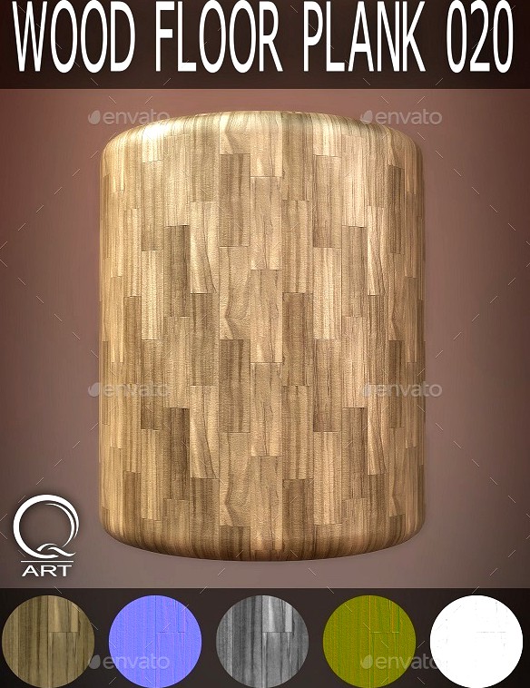 Wood Floor Plank 020