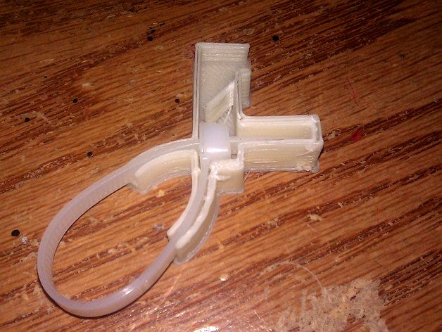 Tamper proof zip tie security hood by driggers