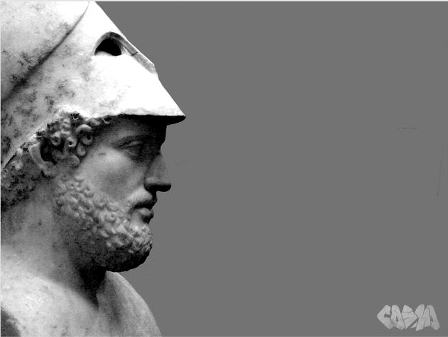 Portrait of Perikles by CosmoWenman