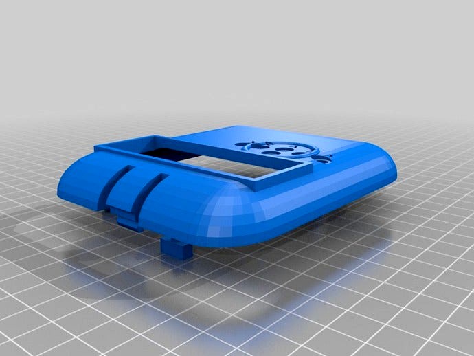 arduino cover box for LCD Keypad shield by DDD 3d model