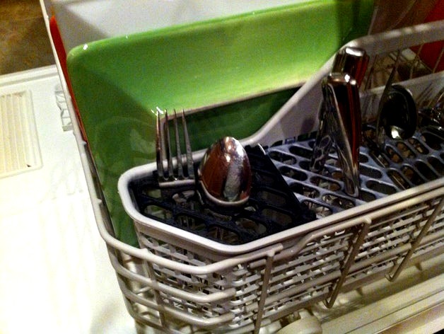 << Outdated: see revision>> Silverware Dishwasher Basket Replacement Grate by RockstarAlchemist