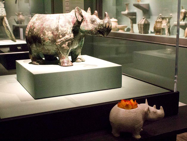 Rhino vessel by AsianArtMuseum