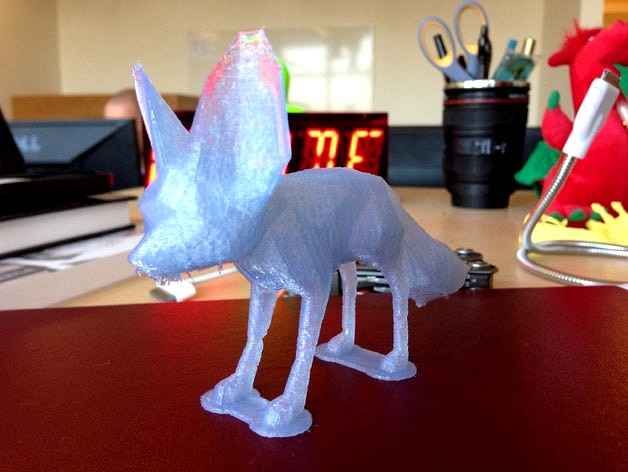 Self-supported Fennec Fox by hudson