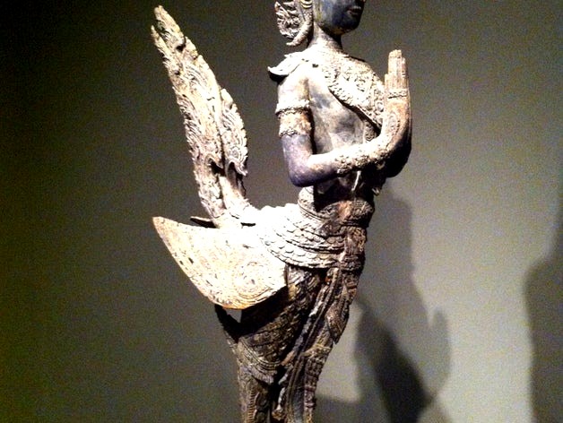 Thai bird man by AsianArtMuseum