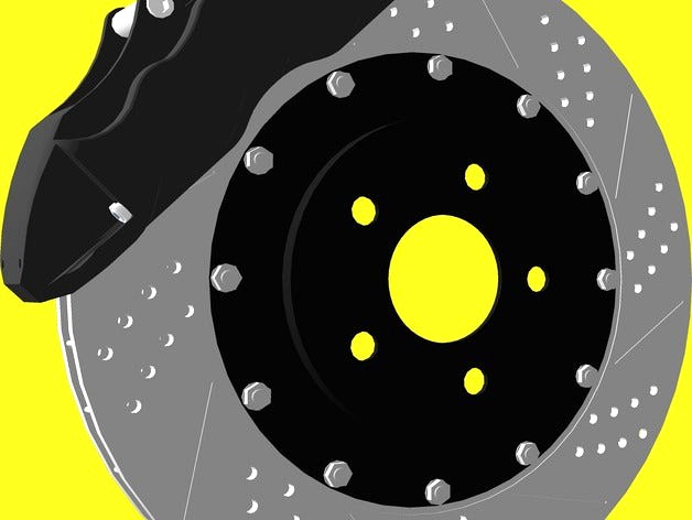 Small Brake Disc by GromfrogRyan