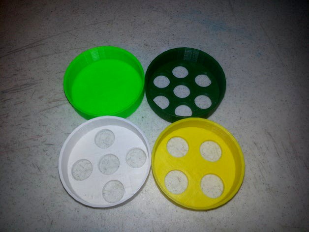 Round Coin Sorter - Supportless by MacGyver